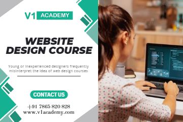 How Does Your Website Design Course Start at V1 Ac
